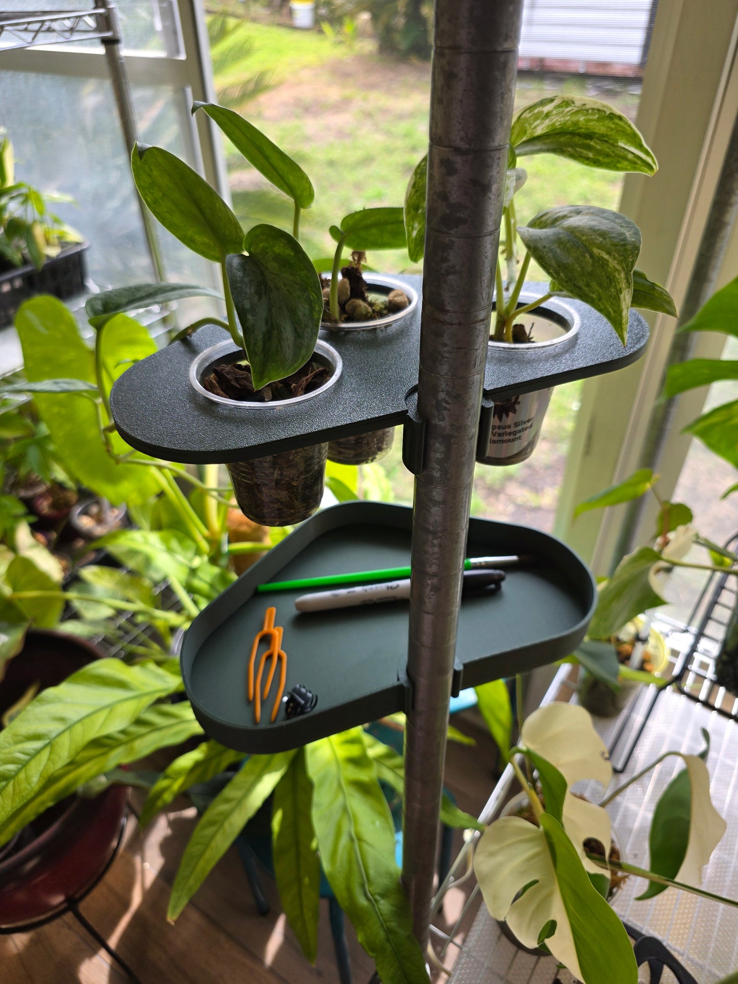 3/4" Clip On Shelf Set